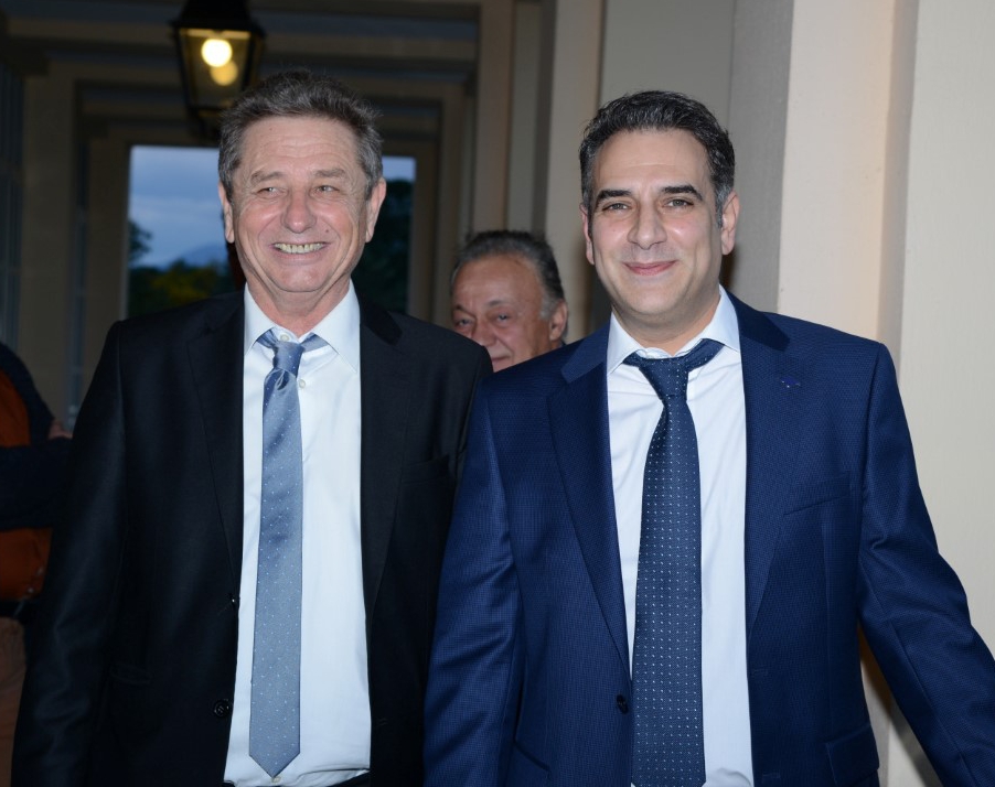 Γιώργος Γριβάκης, Παύλος Κασκαρέλης, Υδρόγειος Ασφαλιστική