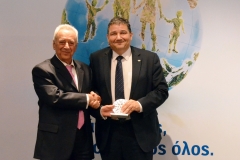 Τιμητική Βράβευση κ. Μ. Γρηγορίου, Οικονομικού Διευθυντή Υδρογείου Κύπρου