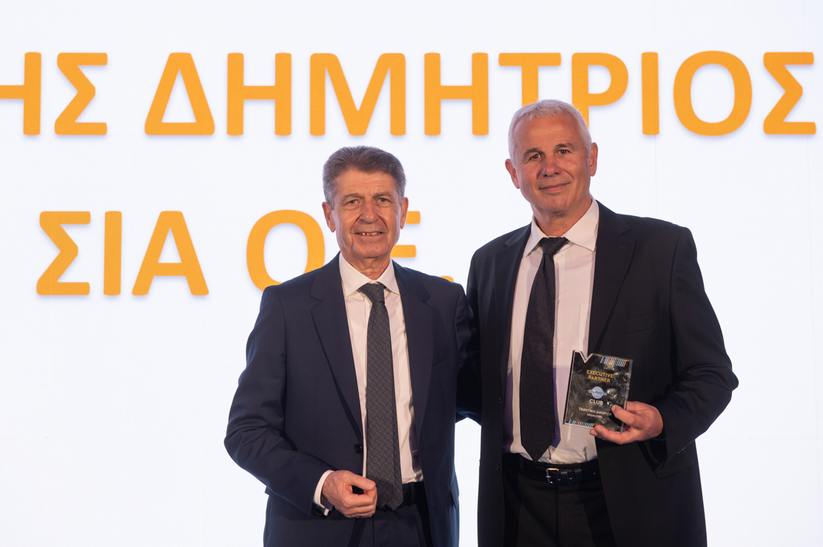 Βραβεύσεις Executive Partners Υδρόγειος Club Διακεκριμένων Συνεργατών